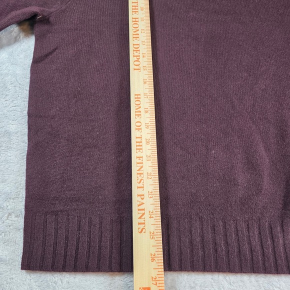 Madewell Mens XXL Burgundy 100% Heritage Merino Wool Crewneck Sweater - Picture 4 of 11